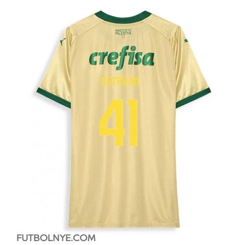 Camiseta Palmeiras Estevao Willian #41 Tercera Equipación 2024-25 manga corta